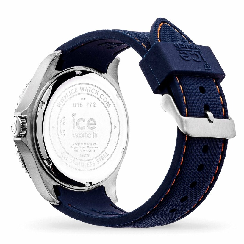 Montre Ice-Watch ICE steel - White Blue - Large - 3h