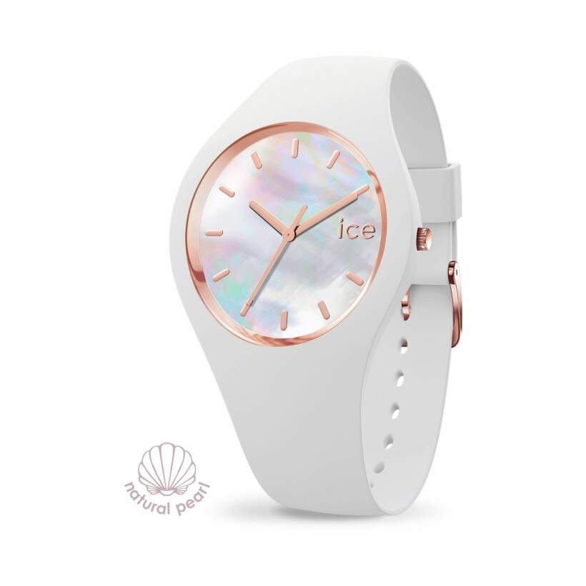 Montre Ice-Watch ICE pearl - White - Small - 3H