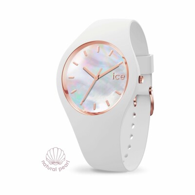 Montre Ice-Watch ICE pearl - White - Medium - 3H