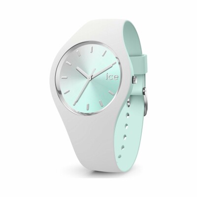 Montre Ice-Watch ICE duo chic - White aqua - Medium - 3H