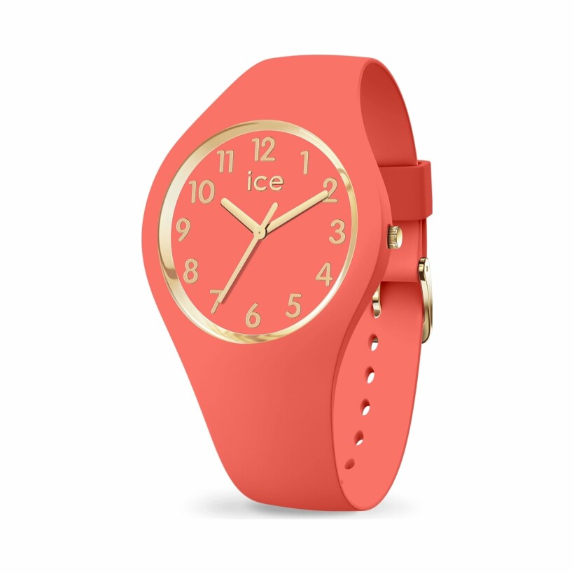 Montre Ice-Watch ICE glam colour - Coral - Small - 3H