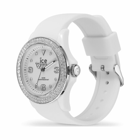 Montre Ice-Watch ICE star - White silver - Smooth - Medium - 3H