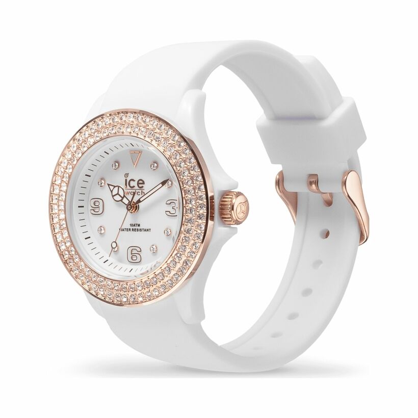 Montre Ice-Watch ICE star - White rose-gold - Smooth - Small - 3H