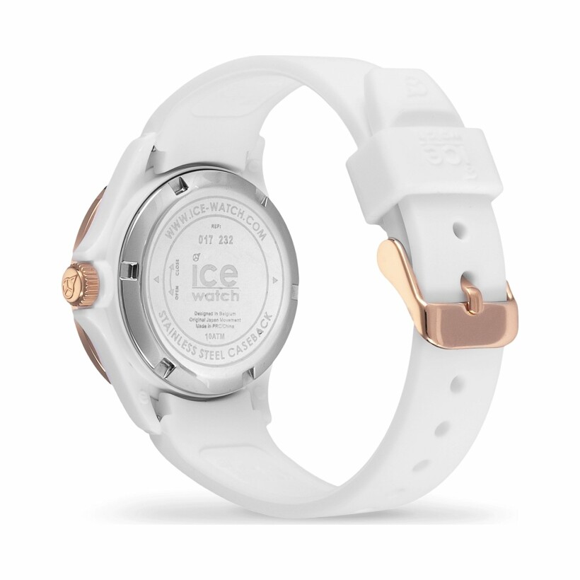 Montre Ice-Watch ICE star - White rose-gold - Smooth - Small - 3H