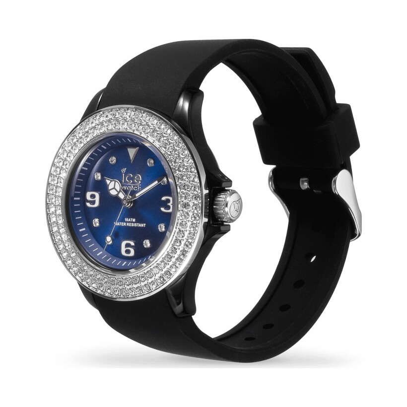 Montre Ice-Watch ICE star - Black deep blue - Smooth - Small - 3H