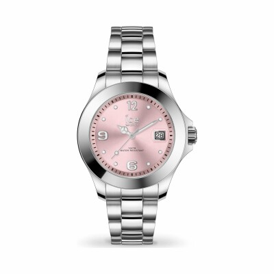 Montre Ice-Watch ICE steel - Classic - Light pink SR - Small - 3H