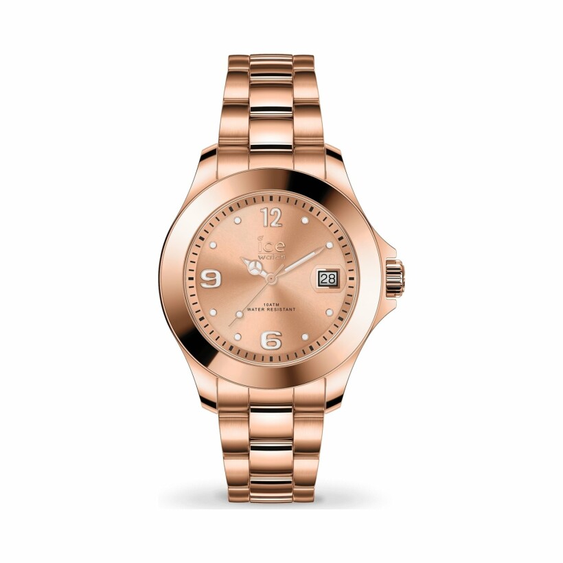 Montre Ice-Watch ICE steel - Classic - Rose-gold - Small - 3H