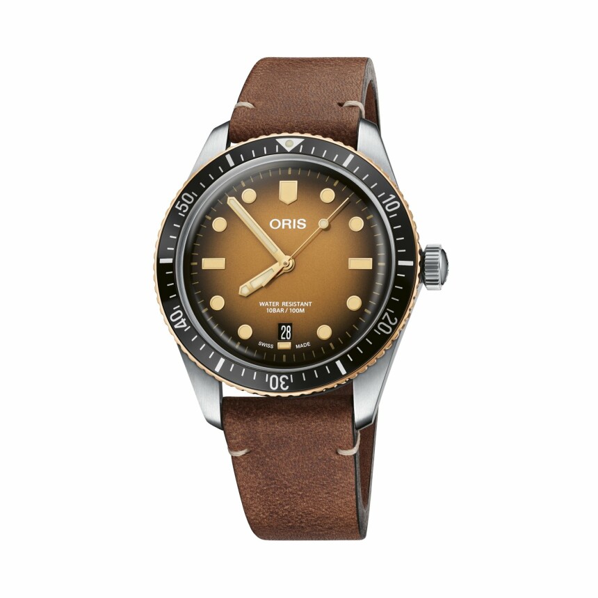 Oris Divers Sixty Five Sunburst watch