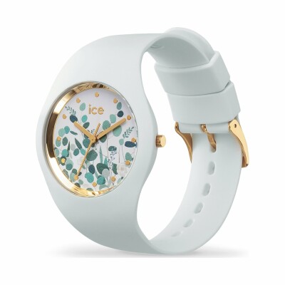 Montre Ice-Watch ICE flower - Mint garden - Medium - 3H