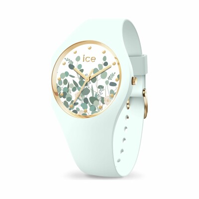 Montre Ice-Watch ICE flower - Mint garden - Medium - 3H