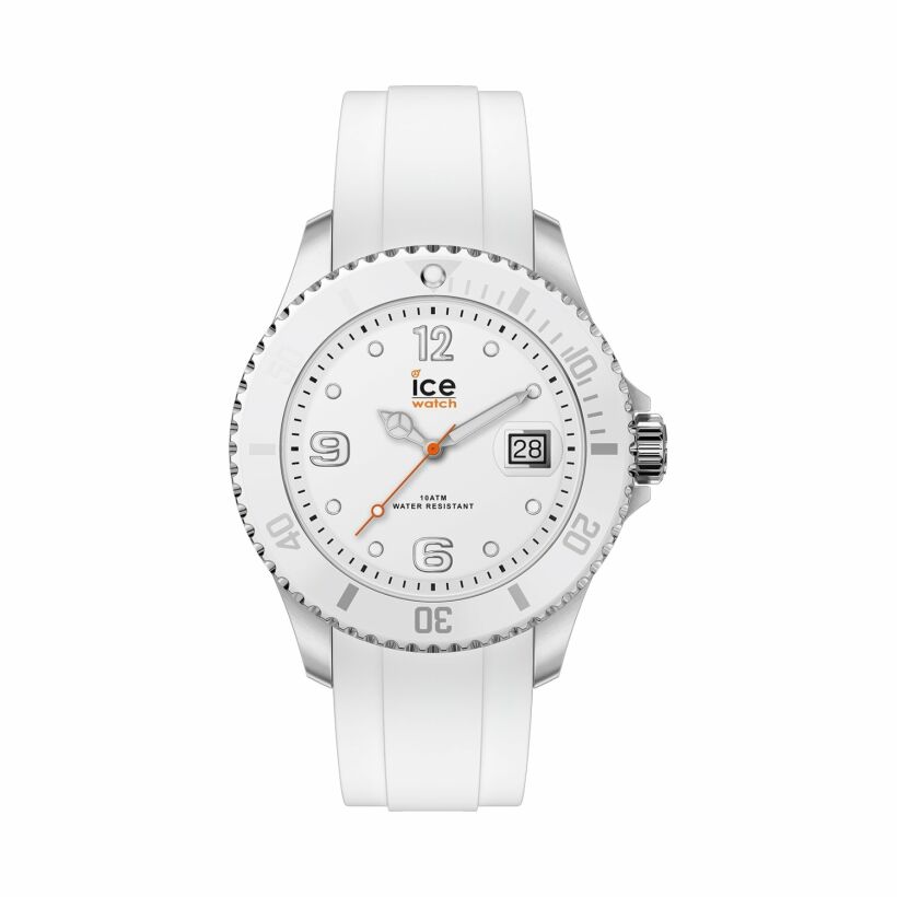 Montre Ice-Watch ICE steel - White sport - Extra large