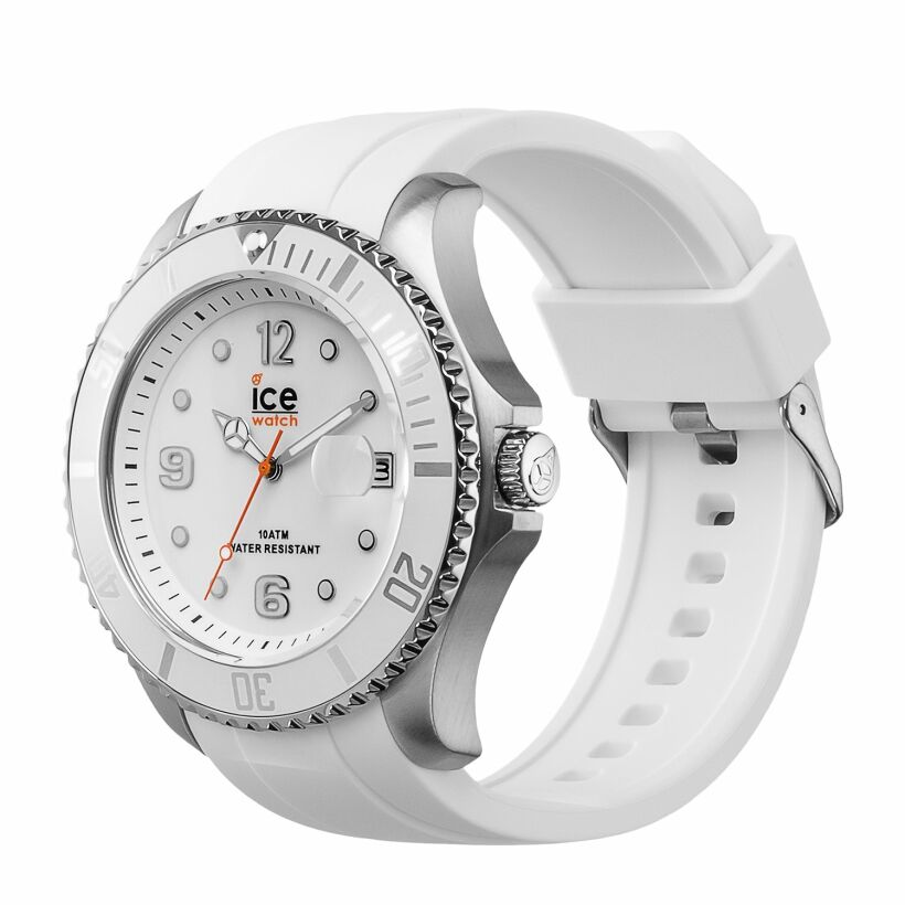 Montre Ice-Watch ICE steel - White sport - Extra large