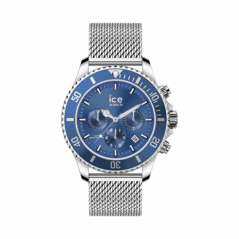Montre Ice-Watch ICE steel - Mesh blue - Large - CH