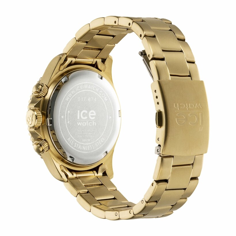 Montre Ice-Watch ICE steel - Gold blue - Medium - CH