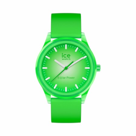 Montre Ice-Watch ICE solar power - Grass - Medium