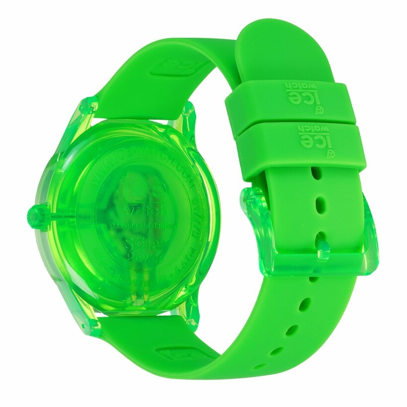 Montre Ice-Watch ICE solar power - Grass - Medium