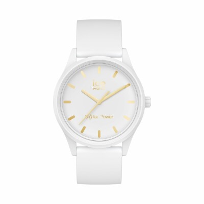 Montre Ice-Watch ICE solar power - White gold - Small