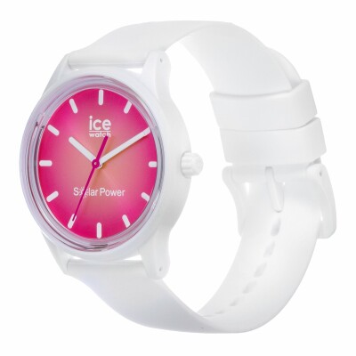 Montre Ice-Watch ICE solar power - Coral reef - Medium