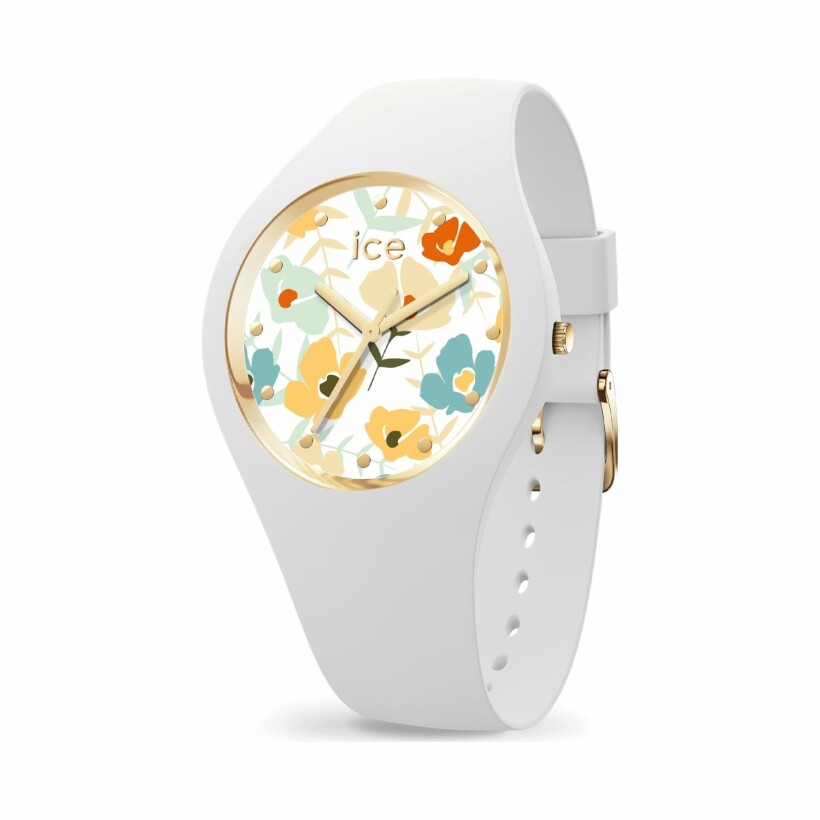 Montre Ice Watch Flower Pastel floral - Small