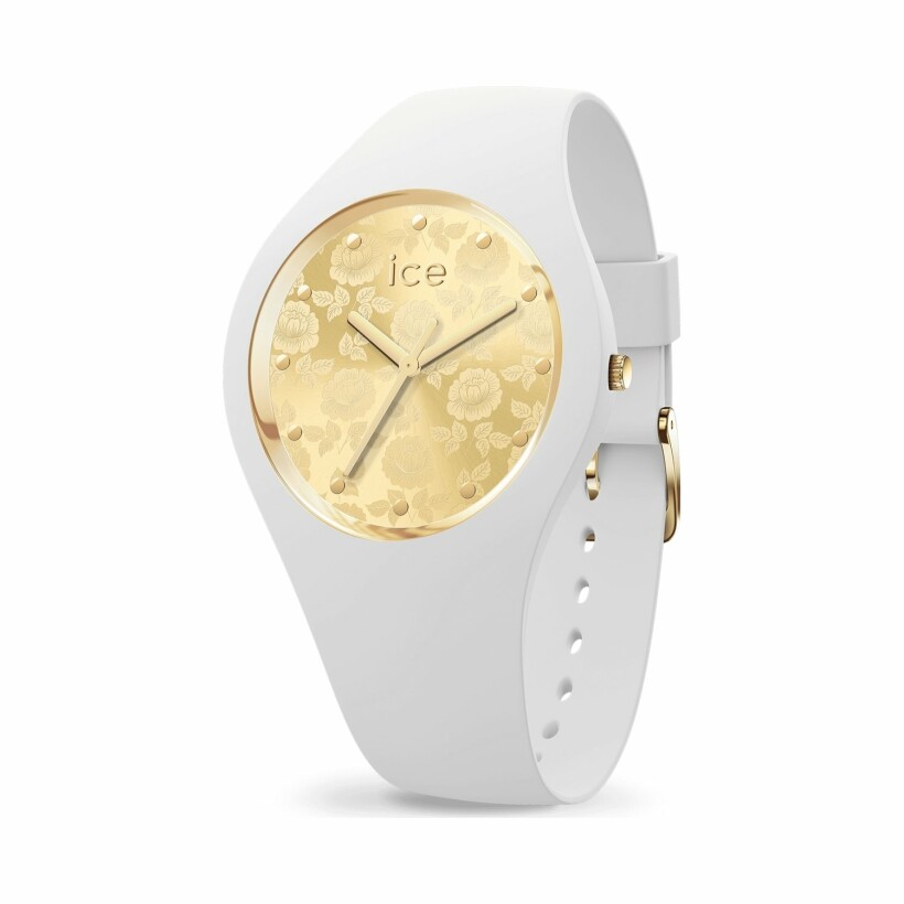 Montre Ice Watch Flower White chic - Small