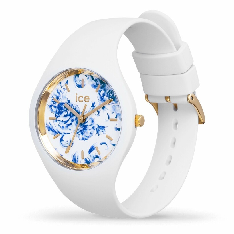 Montre Ice Watch ICE blue - White porcelain - Médium
