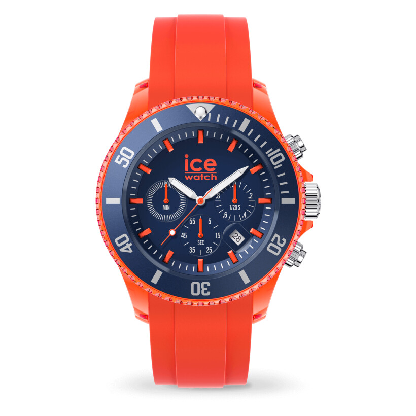 Montre Ice-watch ICE chrono Orange blue 019845