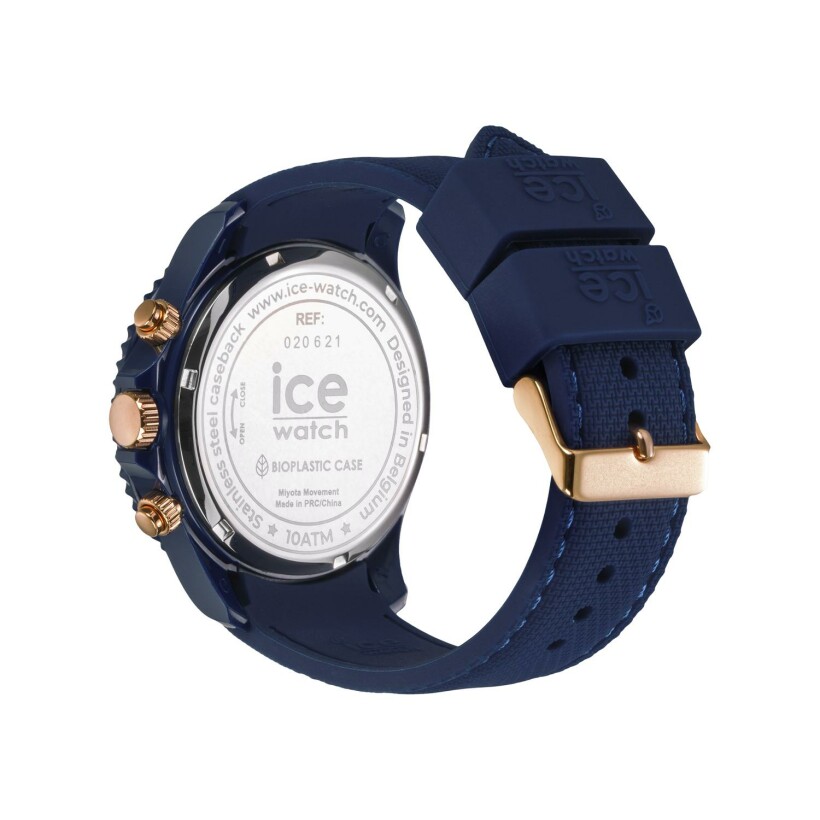 Montre Ice Watch ICE chrono Blue rose-gold