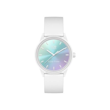 Montre Ice-Watch ICE solar power Lilac turquoise sunset 020649