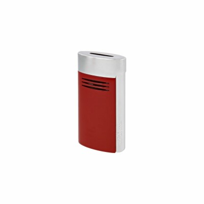 Briquet S.T. Dupont MegaJet finition rouge et chrome