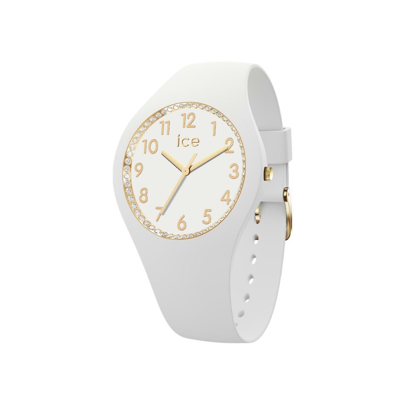 Montre Ice Watch ICE cosmos White crystal numbers