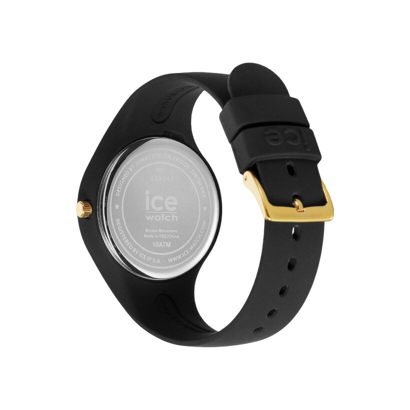 Montre Ice Watch ICE cosmos Black crystal numbers