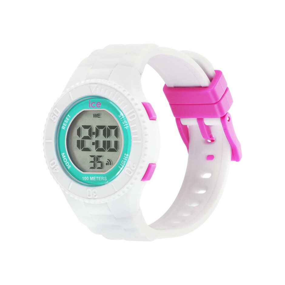 Montre Ice-Watch ICE digit White turquoise