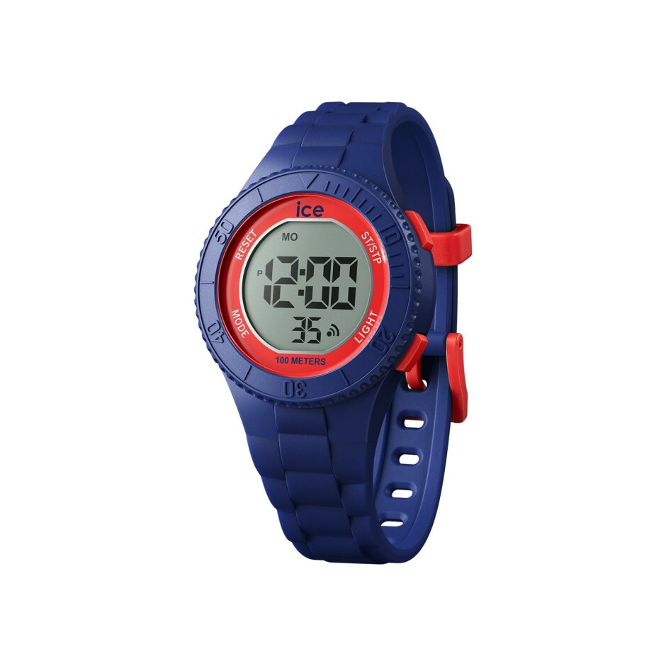 Montre Ice-Watch ICE digit Blue red