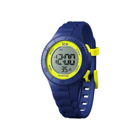 Montre Ice-Watch ICE digit Navy yellow