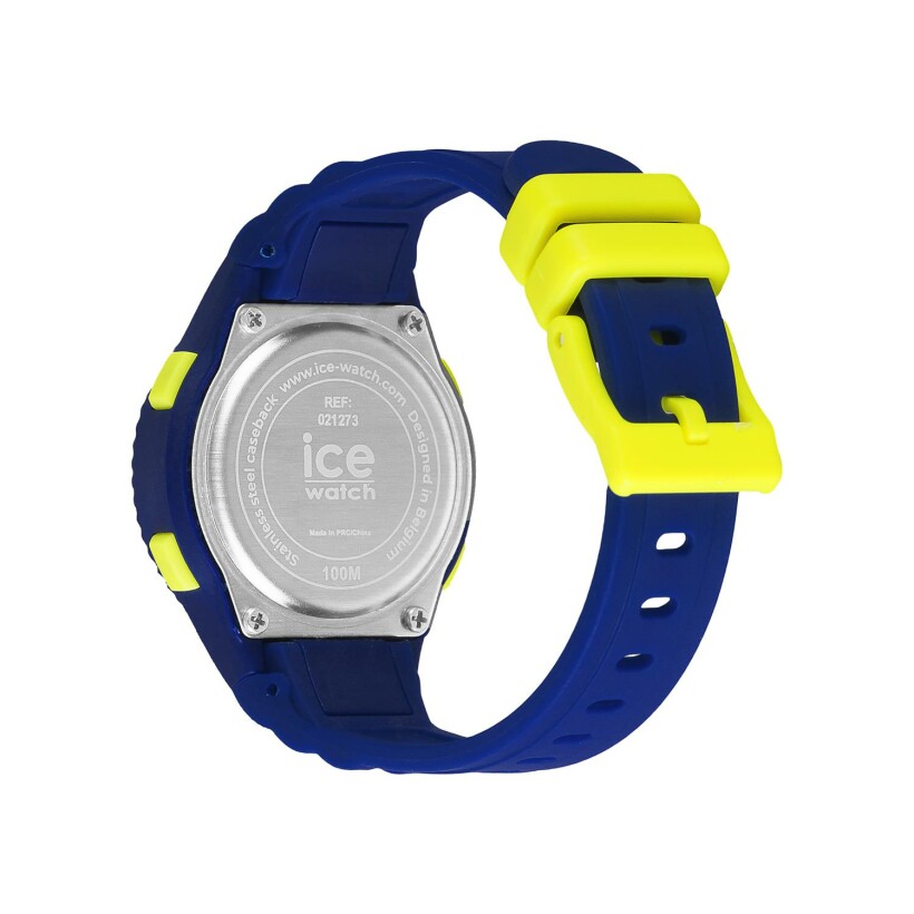Montre Ice Watch ICE digit Navy yellow