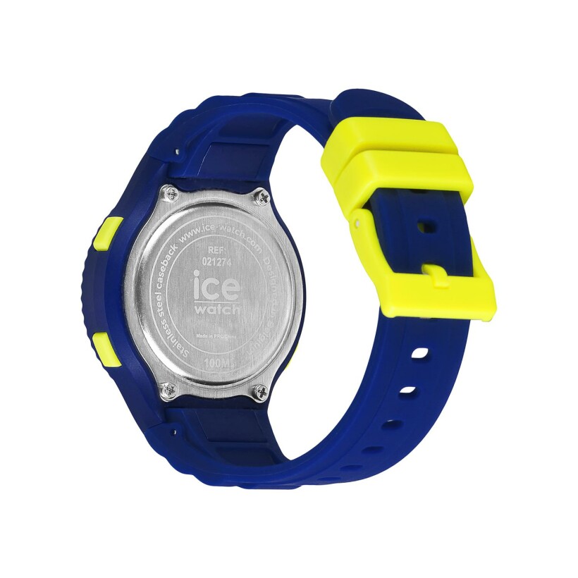 Montre Ice Watch ICE digit Navy yellow