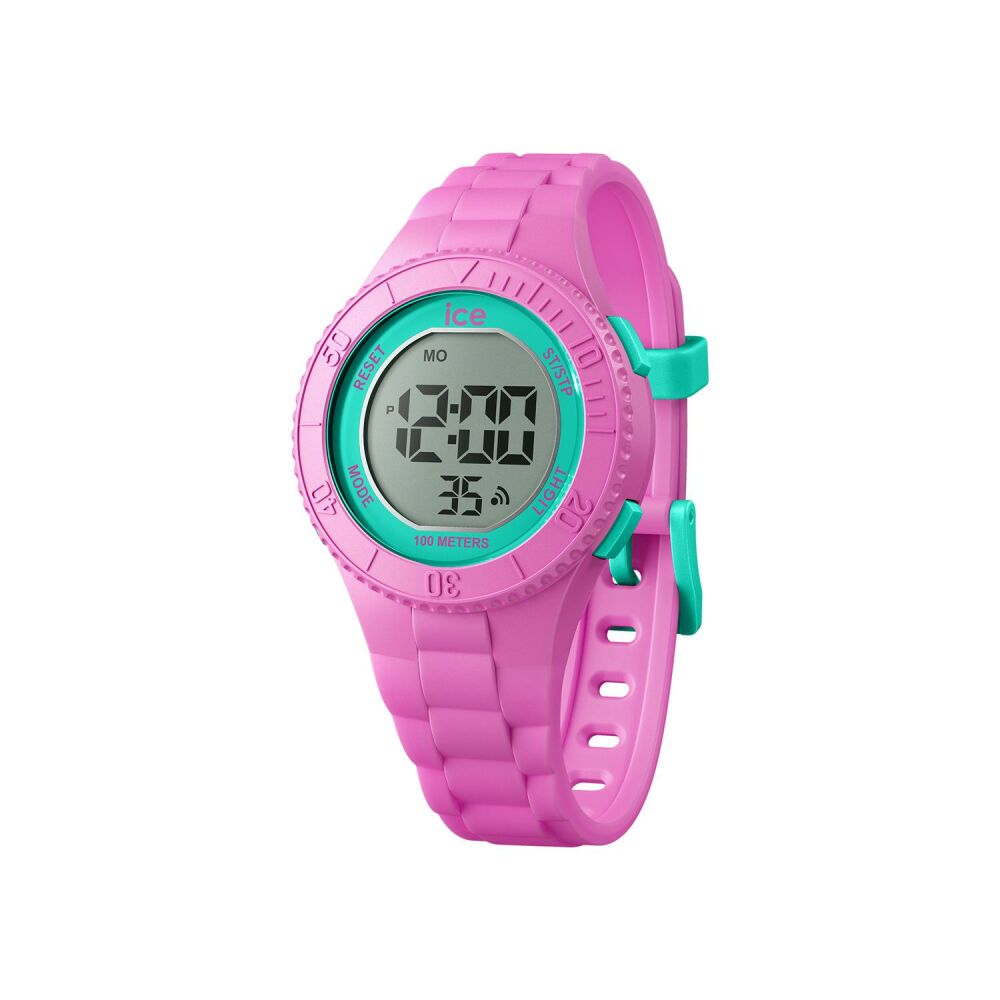 Montre Ice Watch ICE digit Pink turquoise