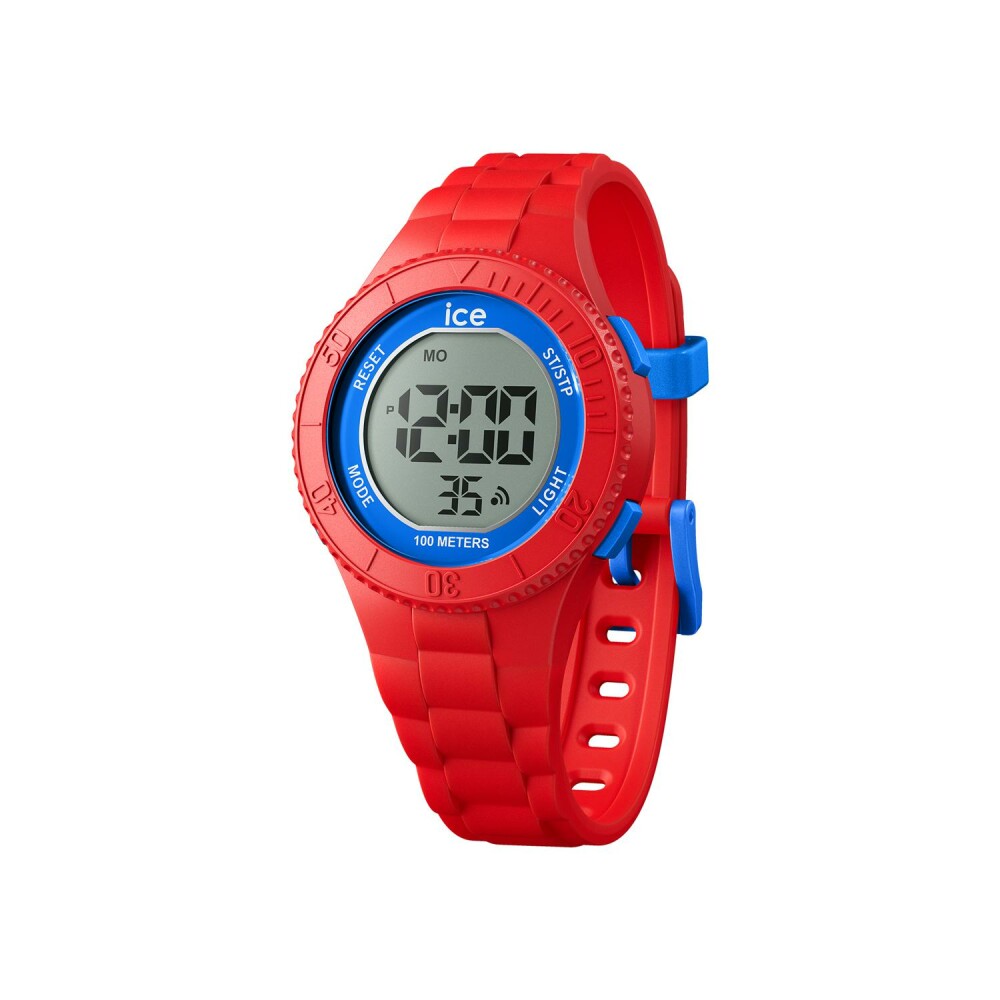 Montre Ice Watch ICE digit Red blue