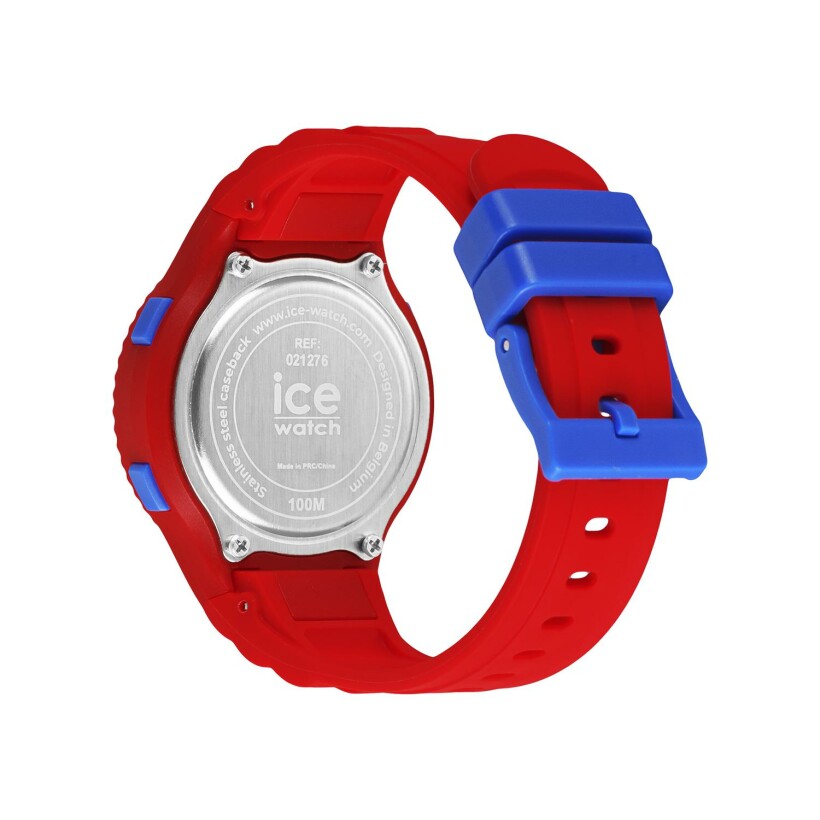 Montre Ice Watch ICE digit Red blue