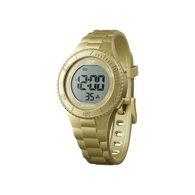 Montre Ice-Watch ICE digit Gold metallic