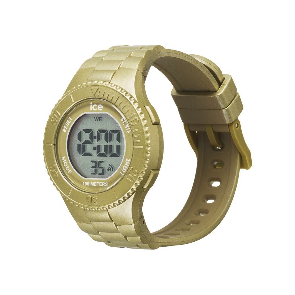 Montre Ice-Watch ICE digit Gold metallic