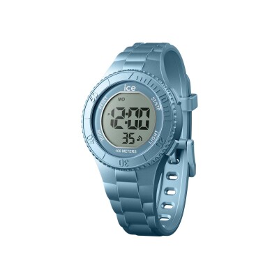 Montre Ice-Watch ICE digit Blue metallic