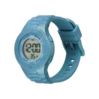 Montre Ice-Watch ICE digit Blue metallic