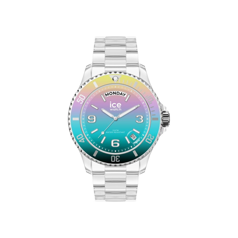 Montre Ice watch Ice clear sunset Digitalism