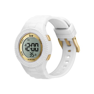 Montre Ice-Watch ICE digit White gold