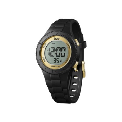 Montre Ice-Watch ICE digit Black gold