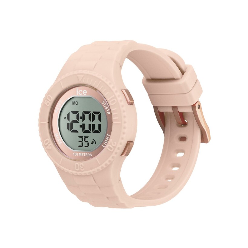 Montre Ice-Watch Ice digit Nude rose-gold