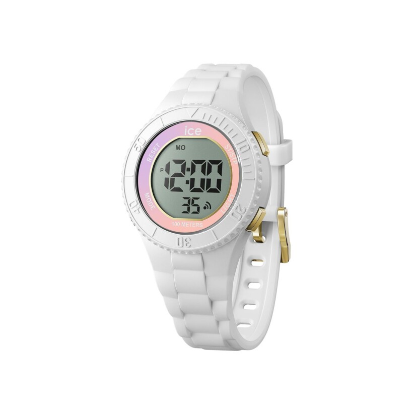 Montre Ice-Watch Ice digit White lilac sunset