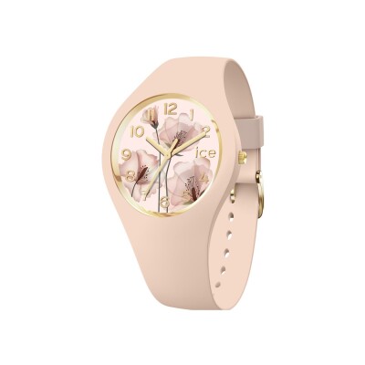 Montre Ice-Watch ICE flower Pink aquarel