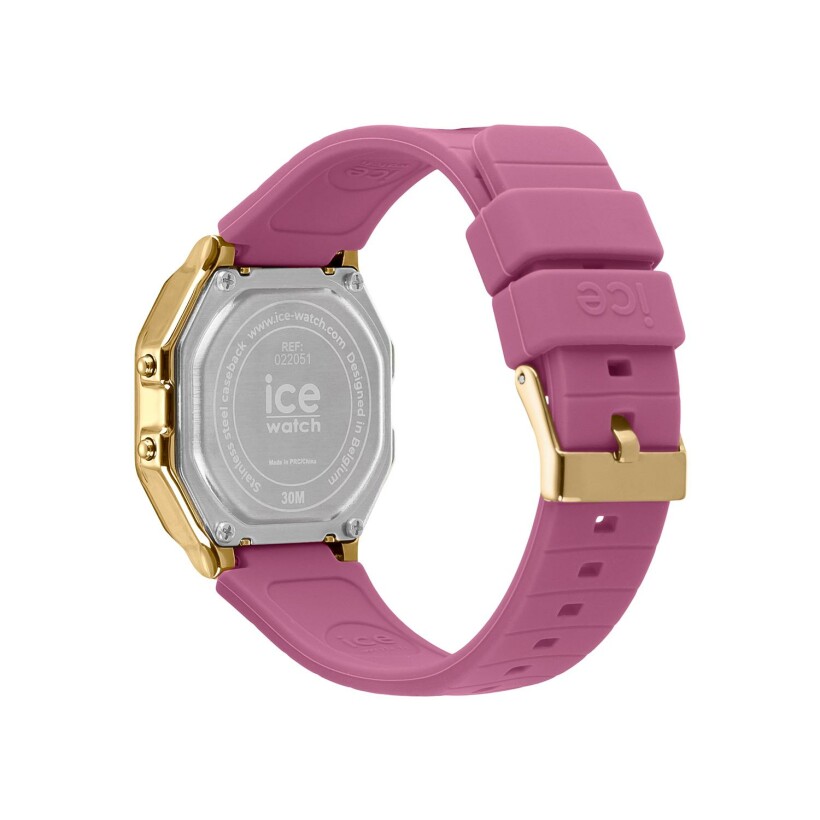 Montre Ice-Watch Ice digit retro Blush violet